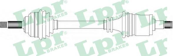 LPR DS43003 - Vetoakseli inparts.fi