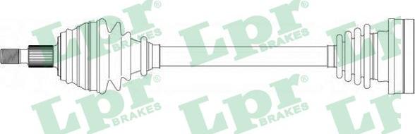 LPR DS43007 - Vetoakseli inparts.fi