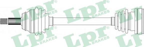 LPR DS51050 - Vetoakseli inparts.fi