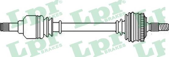 LPR DS52444 - Vetoakseli inparts.fi