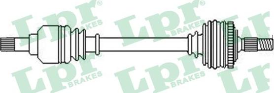 LPR DS52442 - Vetoakseli inparts.fi