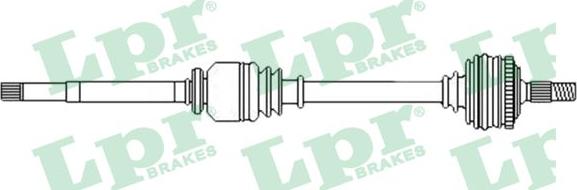 LPR DS52455 - Vetoakseli inparts.fi