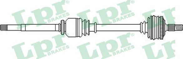 LPR DS52355 - Vetoakseli inparts.fi