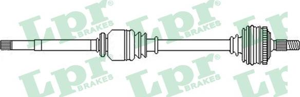 LPR DS52358 - Vetoakseli inparts.fi