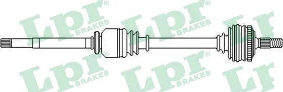 LPR DS52360 - Vetoakseli inparts.fi