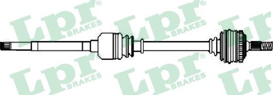 LPR DS52212 - Vetoakseli inparts.fi