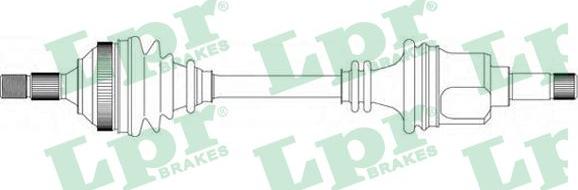 LPR DS16156 - Vetoakseli inparts.fi