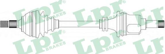 LPR DS38043 - Vetoakseli inparts.fi