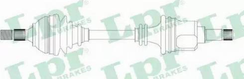 LPR DS38017 - Vetoakseli inparts.fi