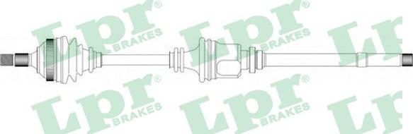 LPR DS38086 - Vetoakseli inparts.fi