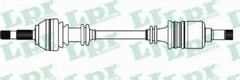 LPR DS38154 - Vetoakseli inparts.fi