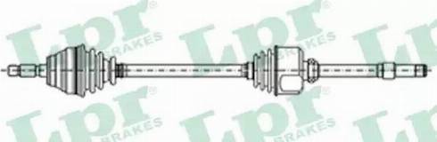 LPR DS38164 - Vetoakseli inparts.fi