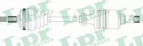 LPR DS38163 - Vetoakseli inparts.fi