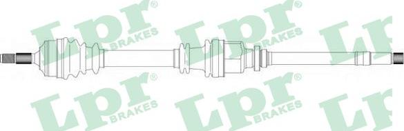 LPR DS38136 - Vetoakseli inparts.fi