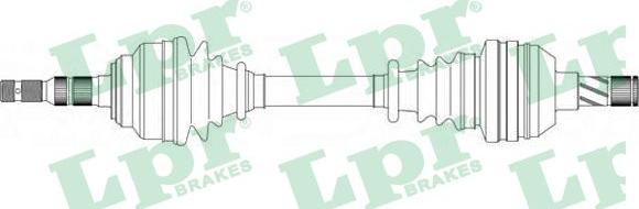 LPR DS37099 - Vetoakseli inparts.fi