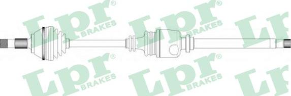 LPR DS20100 - Vetoakseli inparts.fi