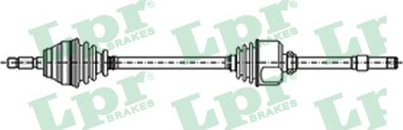 LPR DS21070 - Vetoakseli inparts.fi