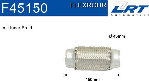 LRT F45150 - Joustoputki, pakoputkisto inparts.fi