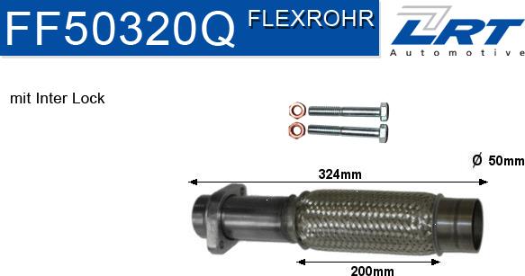 LRT FF50320Q - Korjausputki, katalysaattori inparts.fi