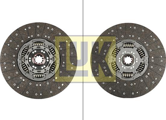 LUK 343 0229 10 - Kytkinlevy inparts.fi