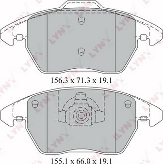 FOMAR Friction 51608881 - Jarrupala, levyjarru inparts.fi