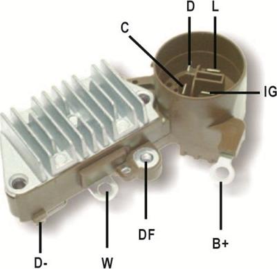 Magneti Marelli 940016082400 - Jänniteensäädin inparts.fi