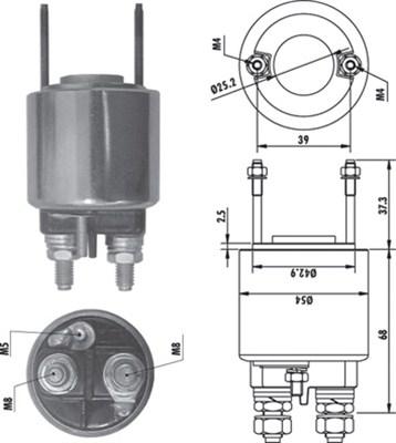 Magneti Marelli 940113050485 - Magneettikytkin, käynnistin inparts.fi