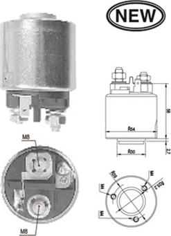 Magneti Marelli 940113050540 - Magneettikytkin, käynnistin inparts.fi