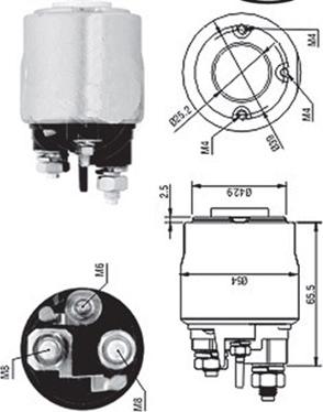 Magneti Marelli 940113050570 - Magneettikytkin, käynnistin inparts.fi