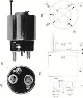 Magneti Marelli 940113050372 - Magneettikytkin, käynnistin inparts.fi