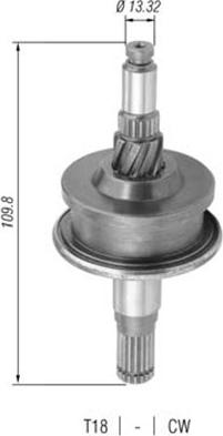 Magneti Marelli 940113020359 - Hammaspyörä, käynnistys inparts.fi