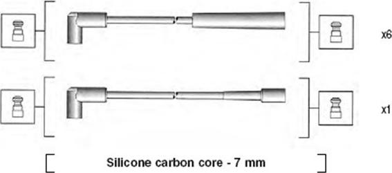 Magneti Marelli 941425020940 - Sytytysjohtosarja inparts.fi