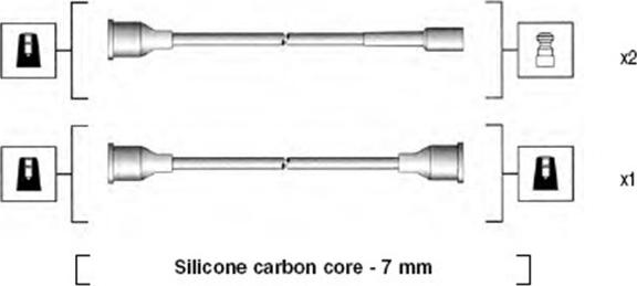 Magneti Marelli 941094060576 - Sytytysjohtosarja inparts.fi