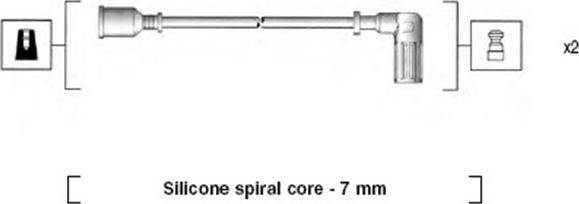 Magneti Marelli 941095600600 - Sytytysjohtosarja inparts.fi