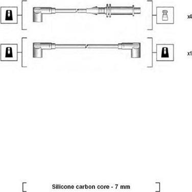 Magneti Marelli 941085070563 - Sytytysjohtosarja inparts.fi