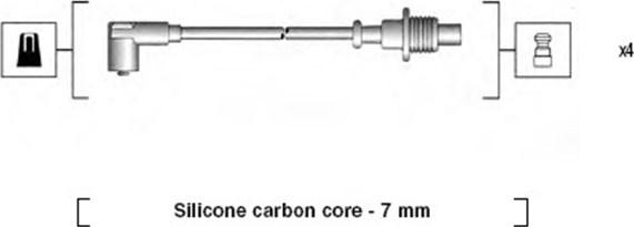 Magneti Marelli 941085150567 - Sytytysjohtosarja inparts.fi