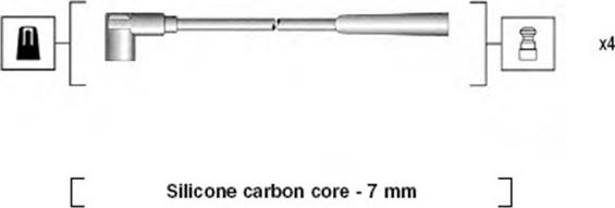 Magneti Marelli 941085180570 - Sytytysjohtosarja inparts.fi