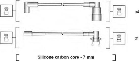 Magneti Marelli 941145410738 - Sytytysjohtosarja inparts.fi