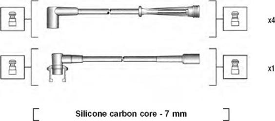 Magneti Marelli 941145130710 - Sytytysjohtosarja inparts.fi