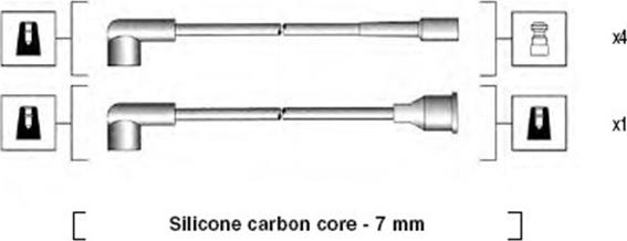 Magneti Marelli 941154010742 - Sytytysjohtosarja inparts.fi