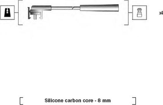 Magneti Marelli 941185140772 - Sytytysjohtosarja inparts.fi