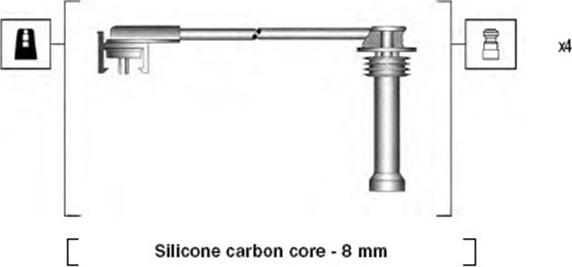 Magneti Marelli 941185150773 - Sytytysjohtosarja inparts.fi