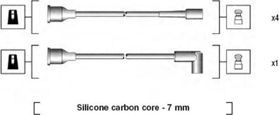 Magneti Marelli 941135080697 - Sytytysjohtosarja inparts.fi