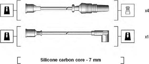 Magneti Marelli 941135020696 - Sytytysjohtosarja inparts.fi