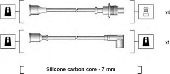 Magneti Marelli 941135140702 - Sytytysjohtosarja inparts.fi