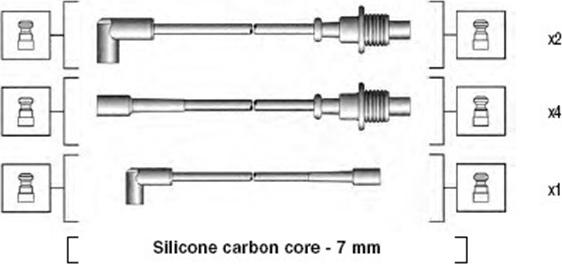 Magneti Marelli 941135100699 - Sytytysjohtosarja inparts.fi