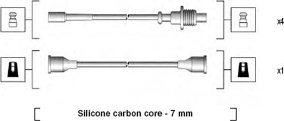 Magneti Marelli 941135180705 - Sytytysjohtosarja inparts.fi