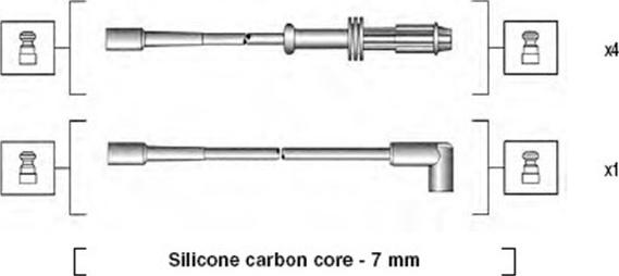 Magneti Marelli 941135120700 - Sytytysjohtosarja inparts.fi