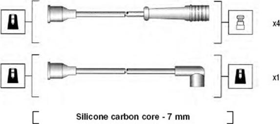 Magneti Marelli 941135240708 - Sytytysjohtosarja inparts.fi