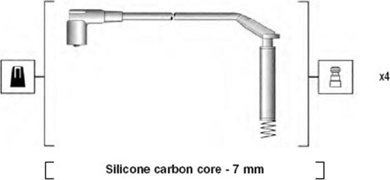 Magneti Marelli 941125190673 - Sytytysjohtosarja inparts.fi